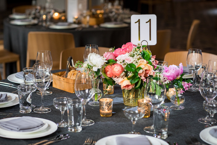 guest tables reception The LINE Hotel DC spring wedding - Havard Events DC Northern Virginia Wedding Planner