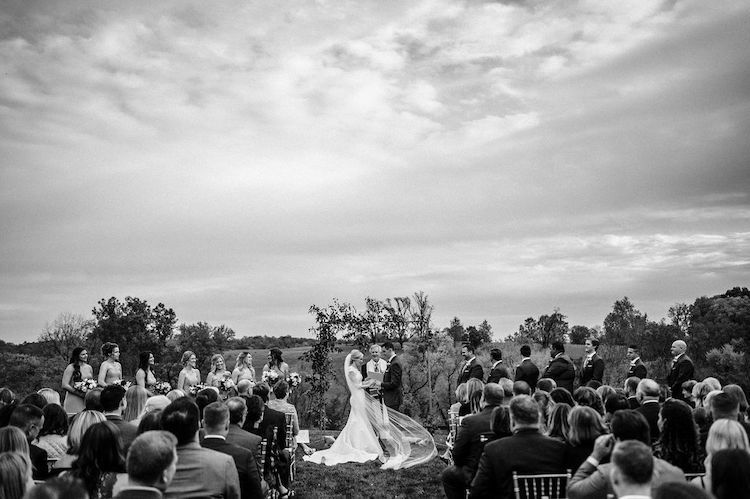 outdoor ceremony - Loudoun County wedding Lisa Havard Events
