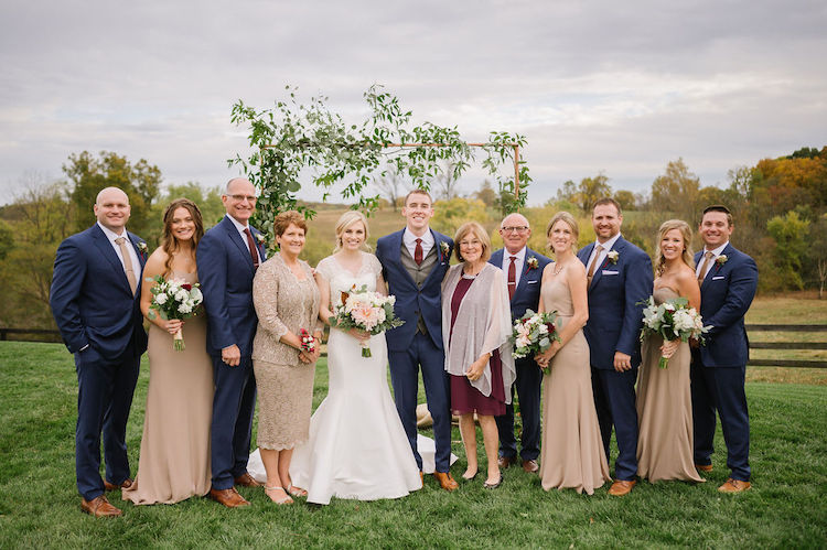 family photo - Loudoun County wedding Lisa Havard Events